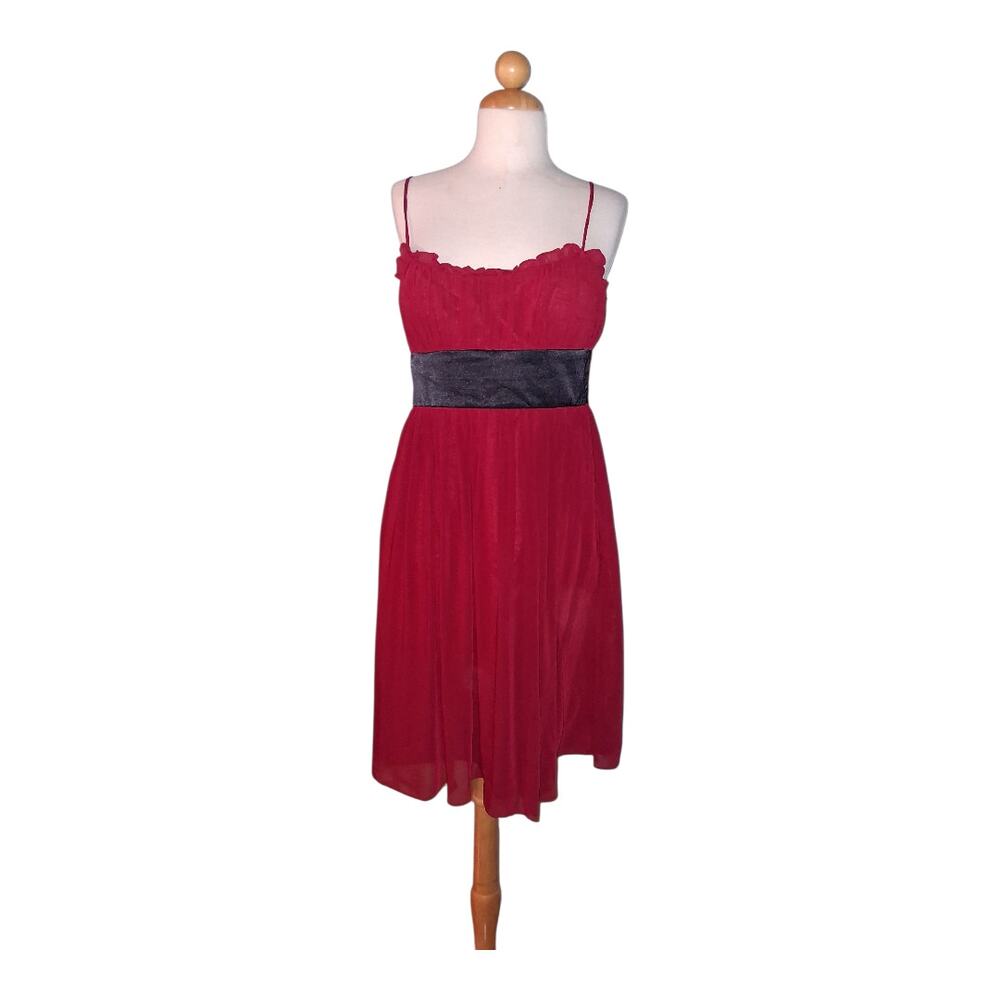 London Time Y2K Babydoll Chiffon Dress Women's Size 10